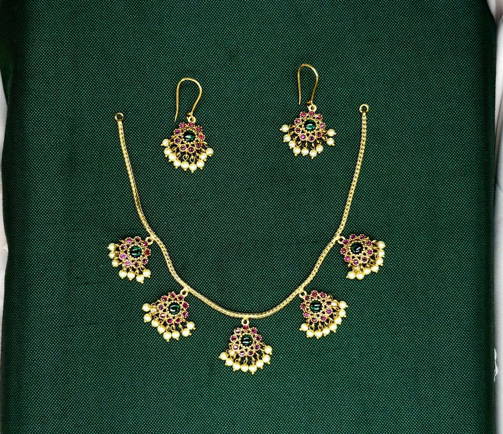 Short Gold Necklace