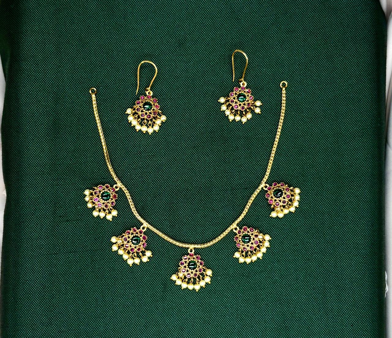 Short Gold Necklace