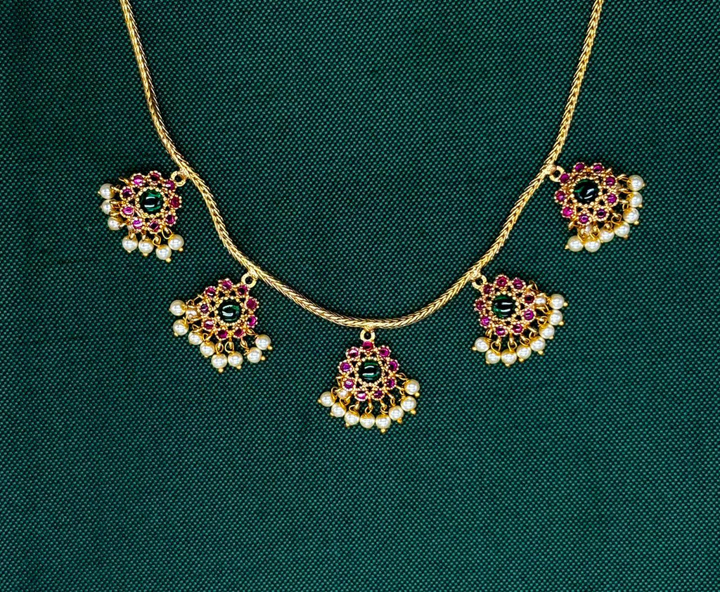 Short Gold Necklace