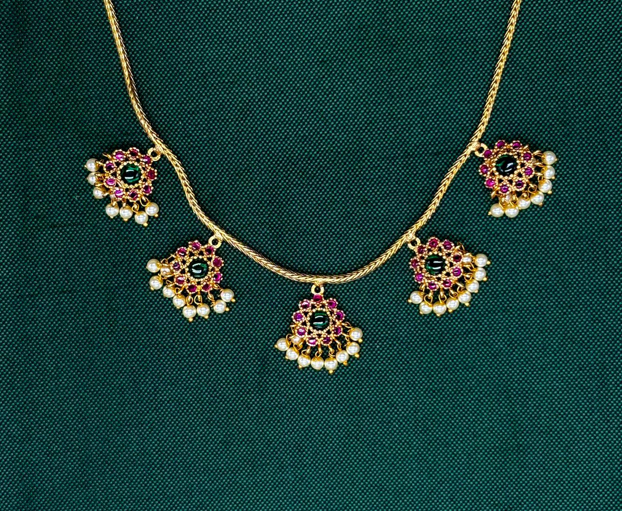 Short Gold Necklace