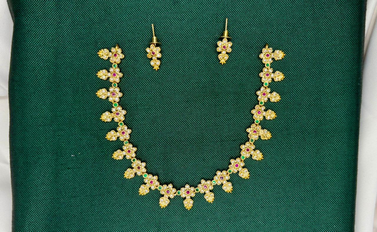 Gold Short Necklace
