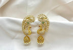 Gold Earcuff Jhumakas