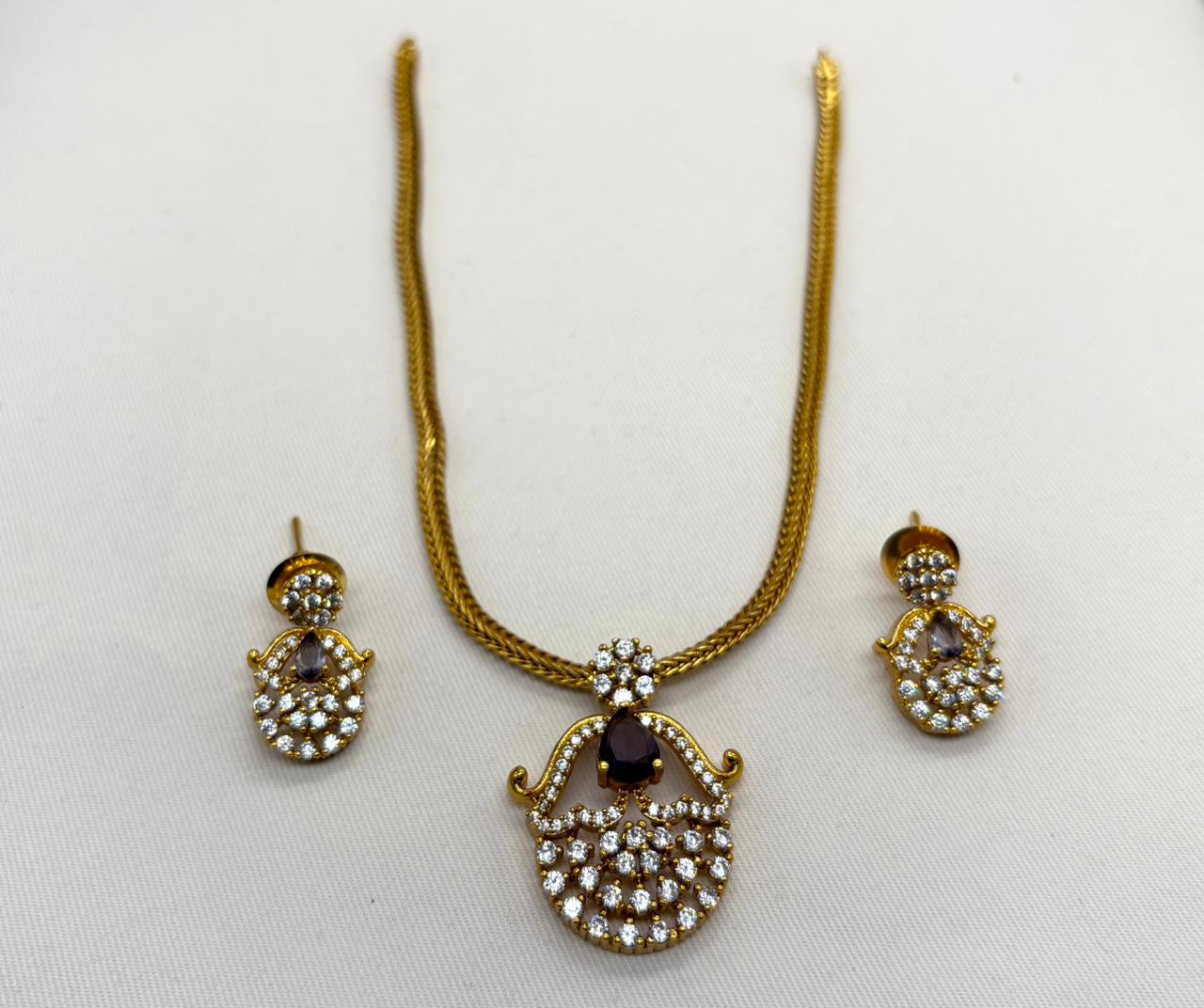 Gold Short Necklace