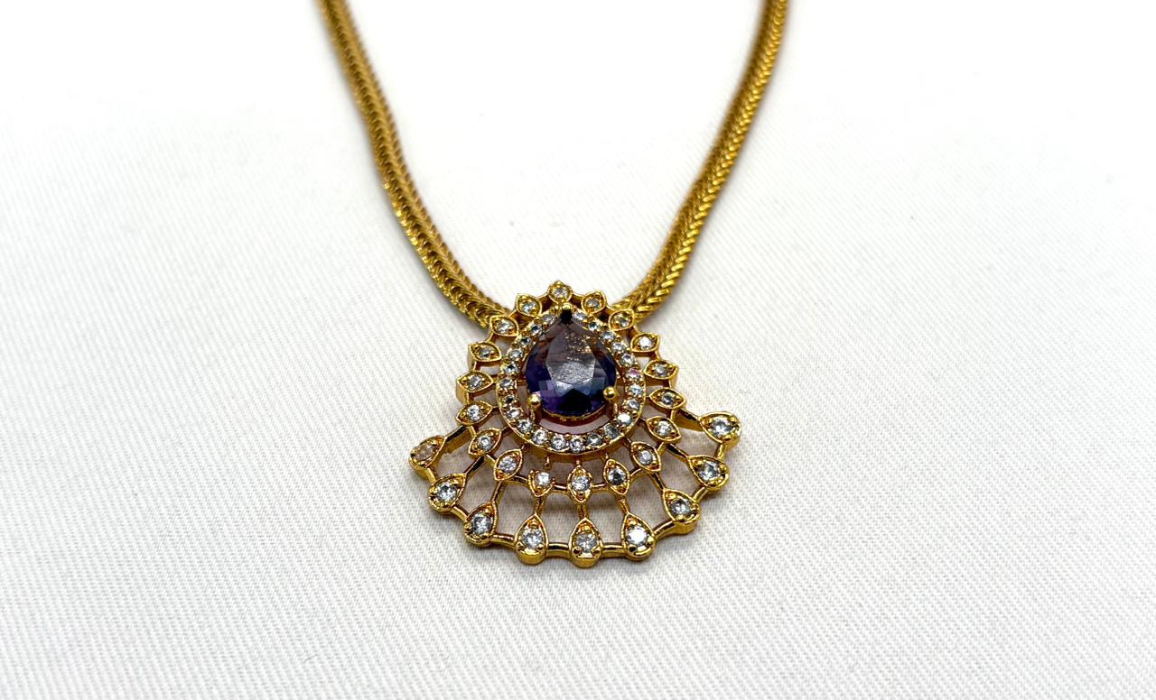 Gold Short Necklace