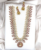 Jadau kundan Long Necklace