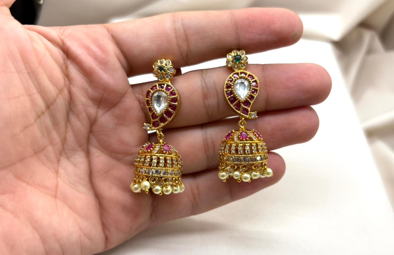 Jadau kundan Long Necklace