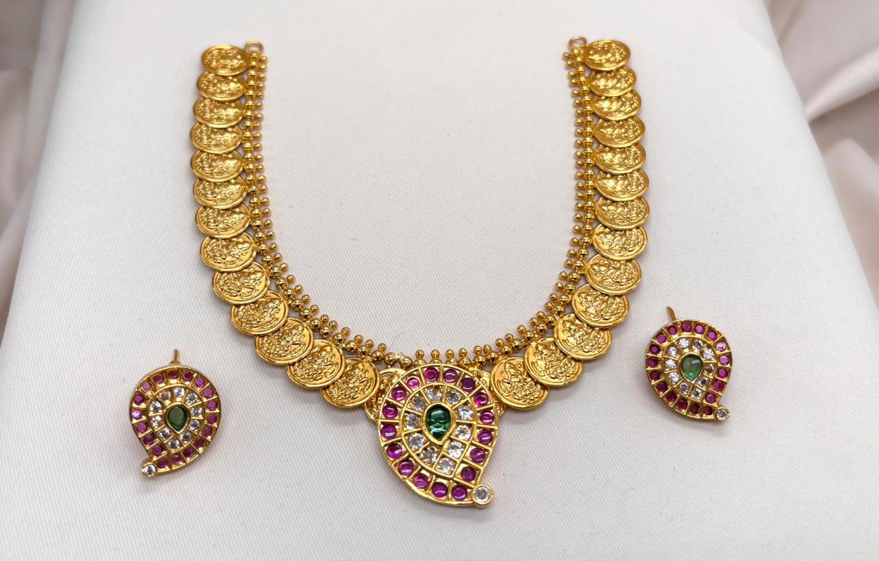 Gold Short Necklace