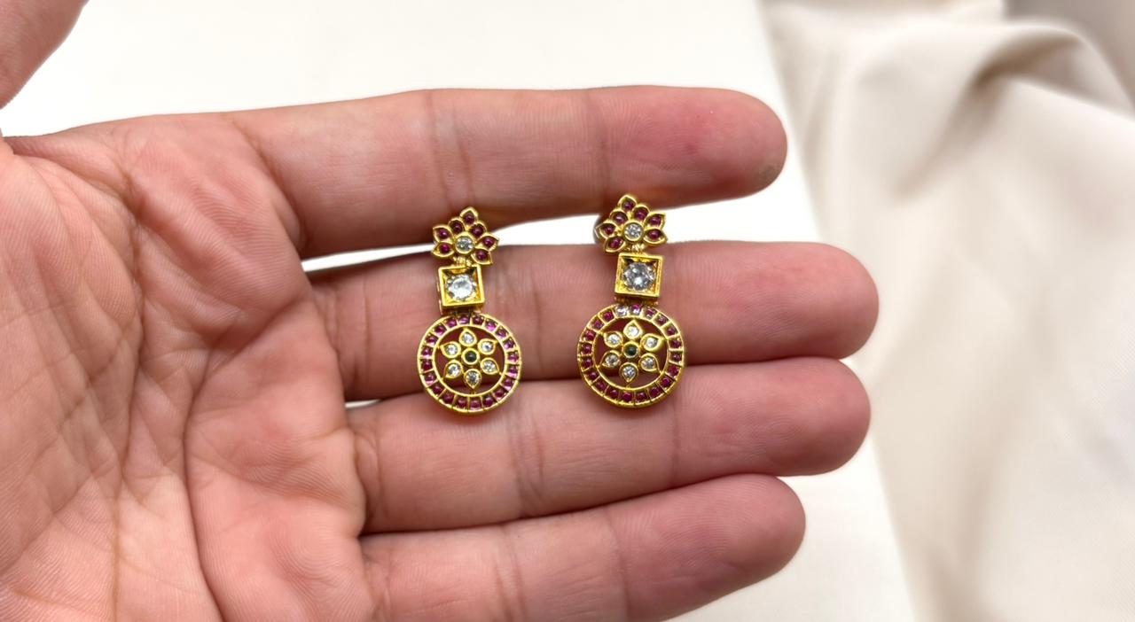 Jadau kundan Long Necklace