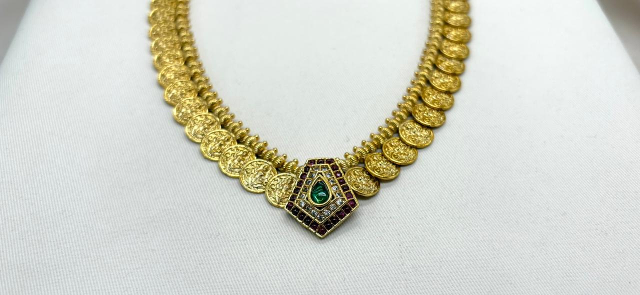 Gold Short Necklace