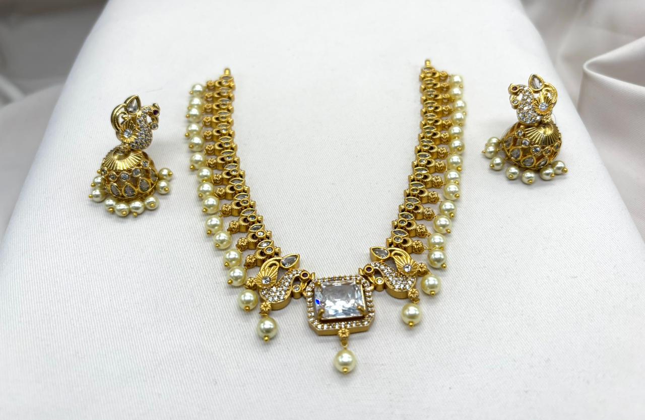 Gold Short Necklace