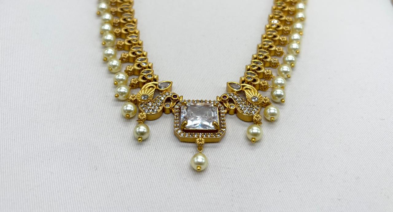 Gold Short Necklace