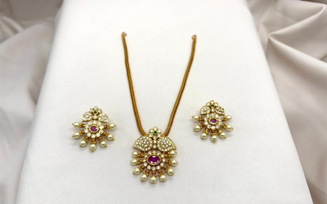 Gold Short Necklace