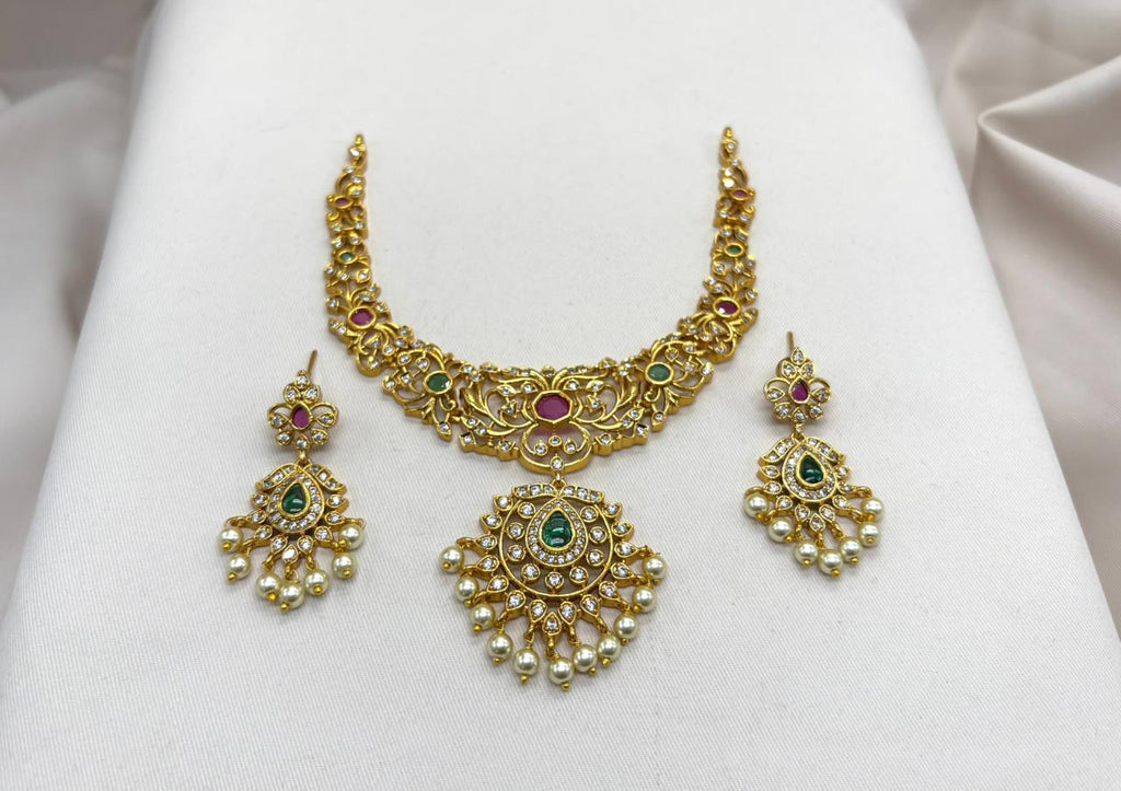 Gold Short Necklace
