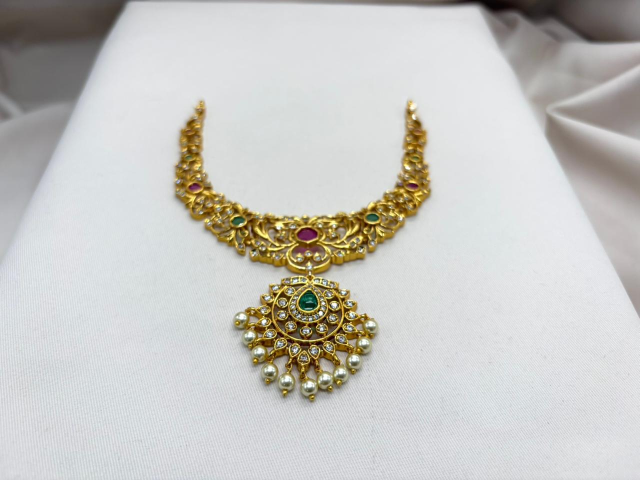 Gold Short Necklace