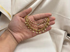 CZ Gold Finish Champasaralu