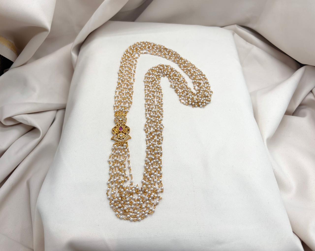 White-Pearls Chandra-Haram