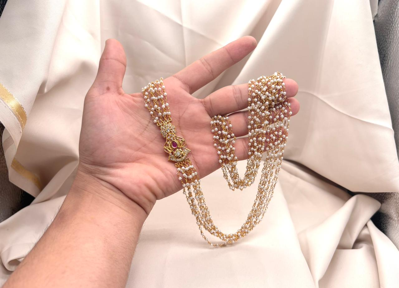 White-Pearls Chandra-Haram