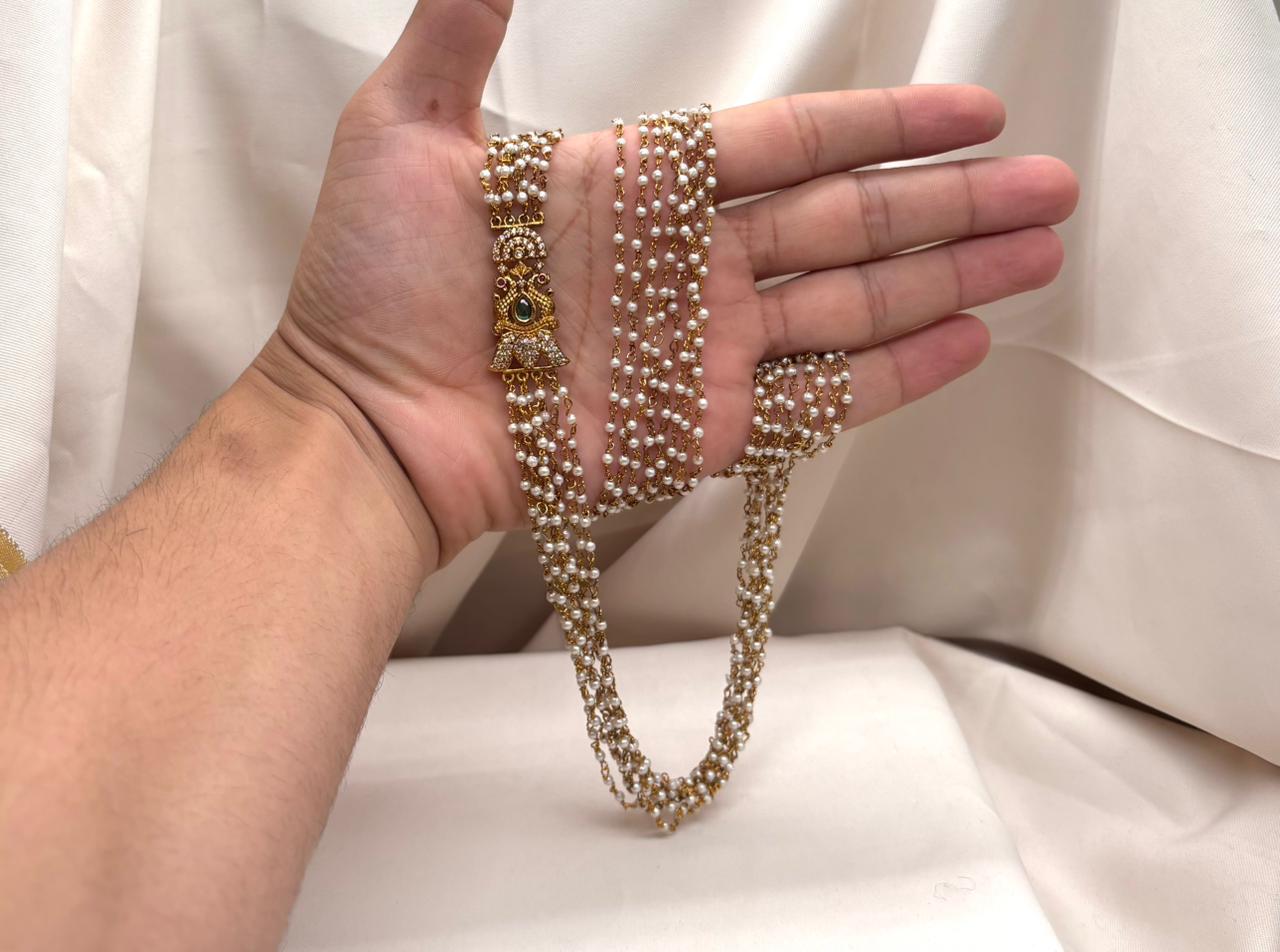 White-Pearls Chandra-Haram