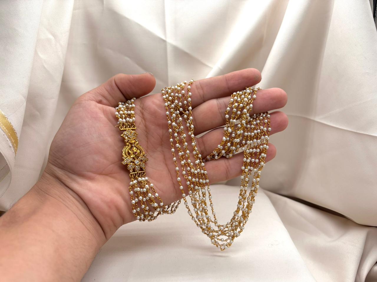 White-Pearls Chandra-Haram