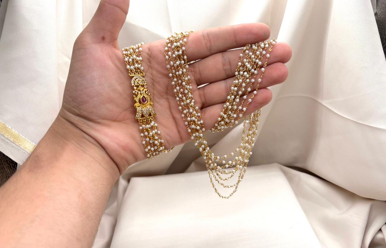 White-Pearls Chandra-Haram
