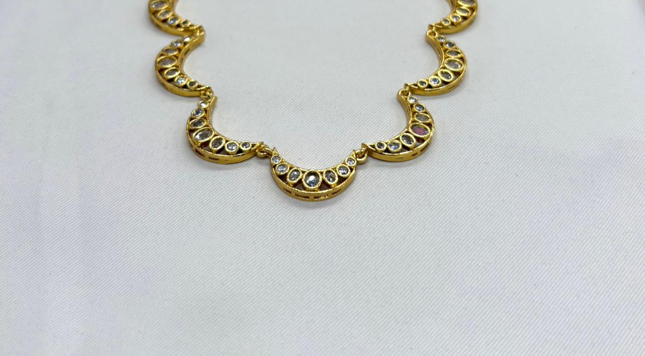 Gold Short Necklace