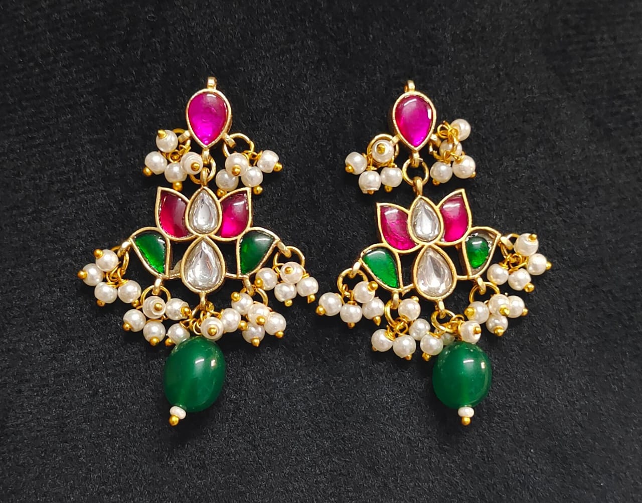 Real Jadau Kundan Earring