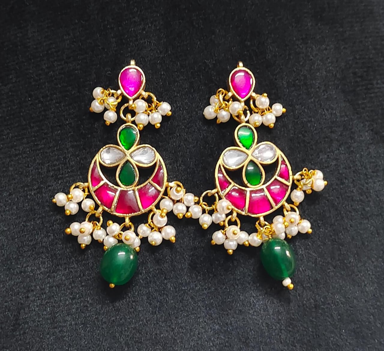 Real Jadau Kundan Earring