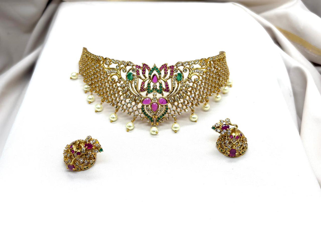 Matte finishing Choker