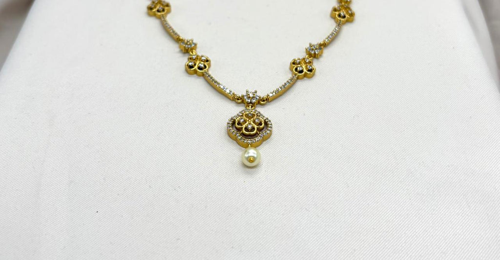 Short Gold Necklace