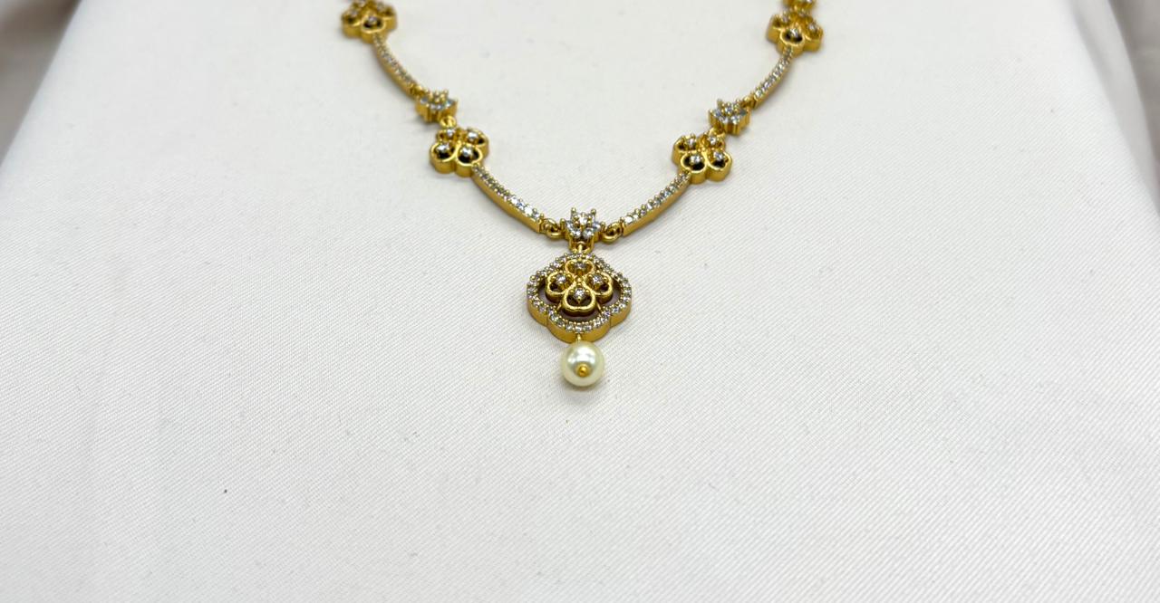 Short Gold Necklace