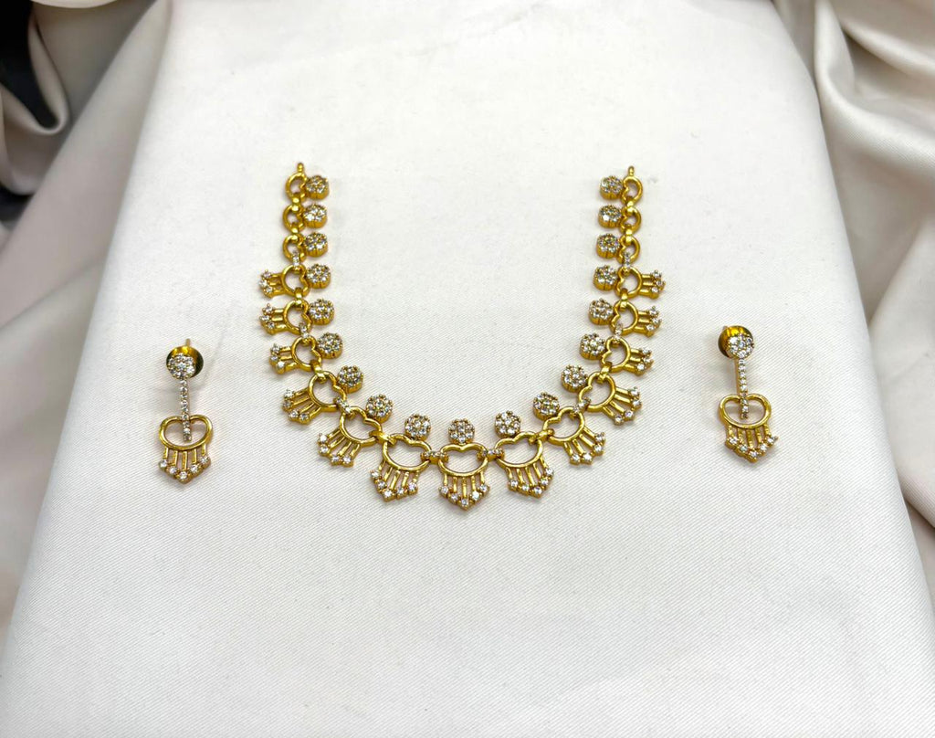 Gold Short Necklace