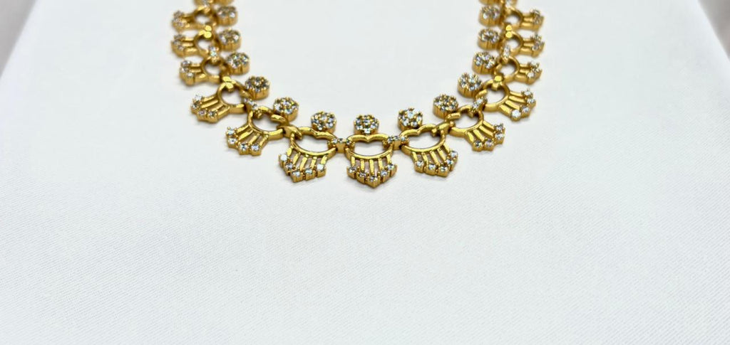 Gold Short Necklace