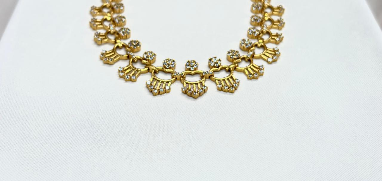 Gold Short Necklace