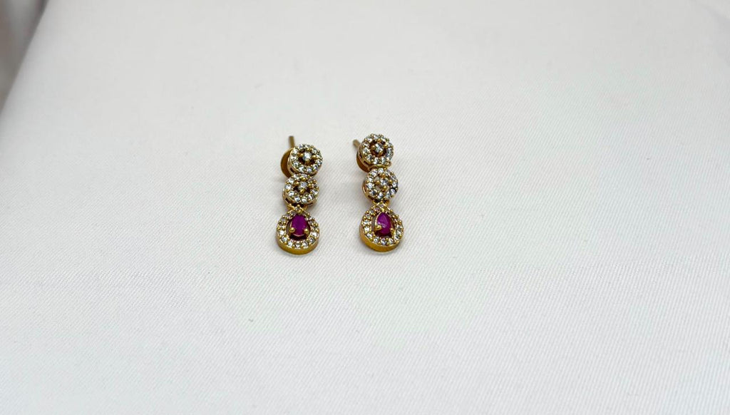 Matte finishing Short Necklace