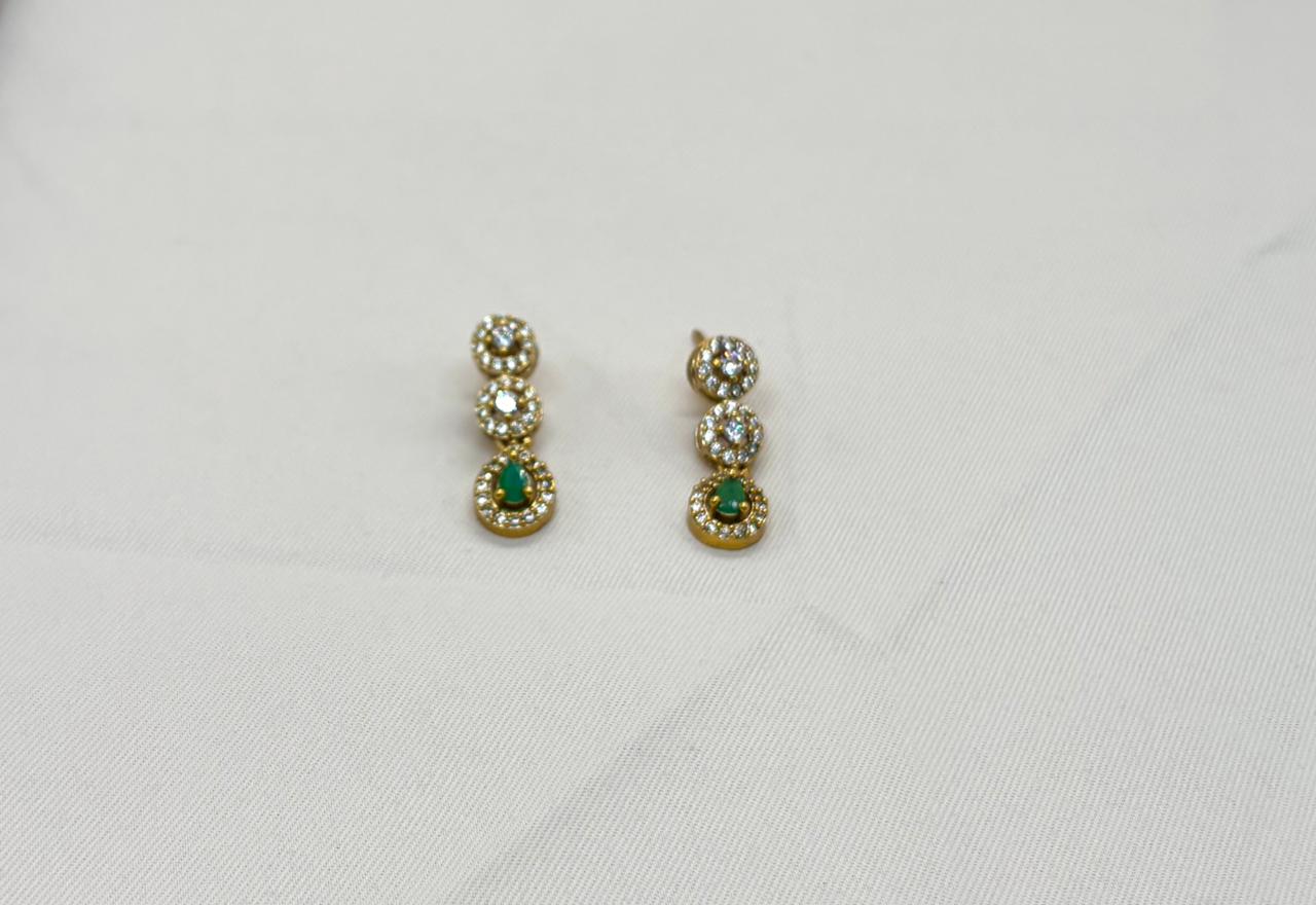 Matte finishing Short Necklace