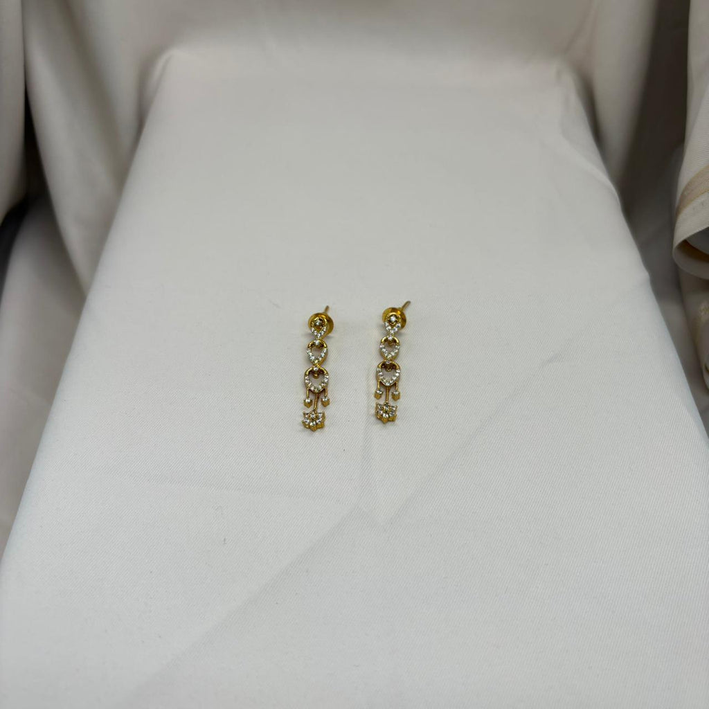 Matte finishing short necklace