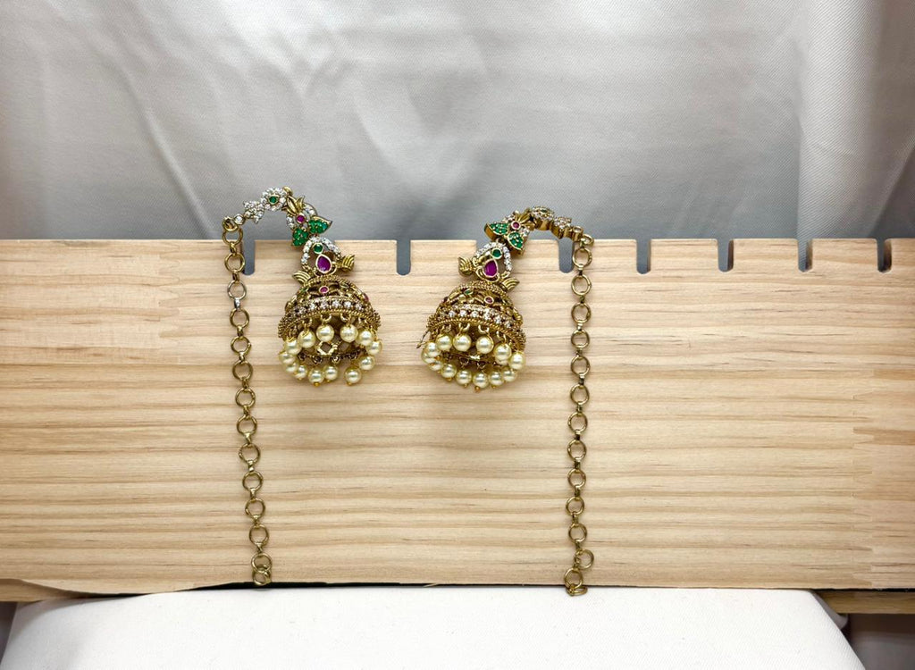 Jhumki+Matilu Earring