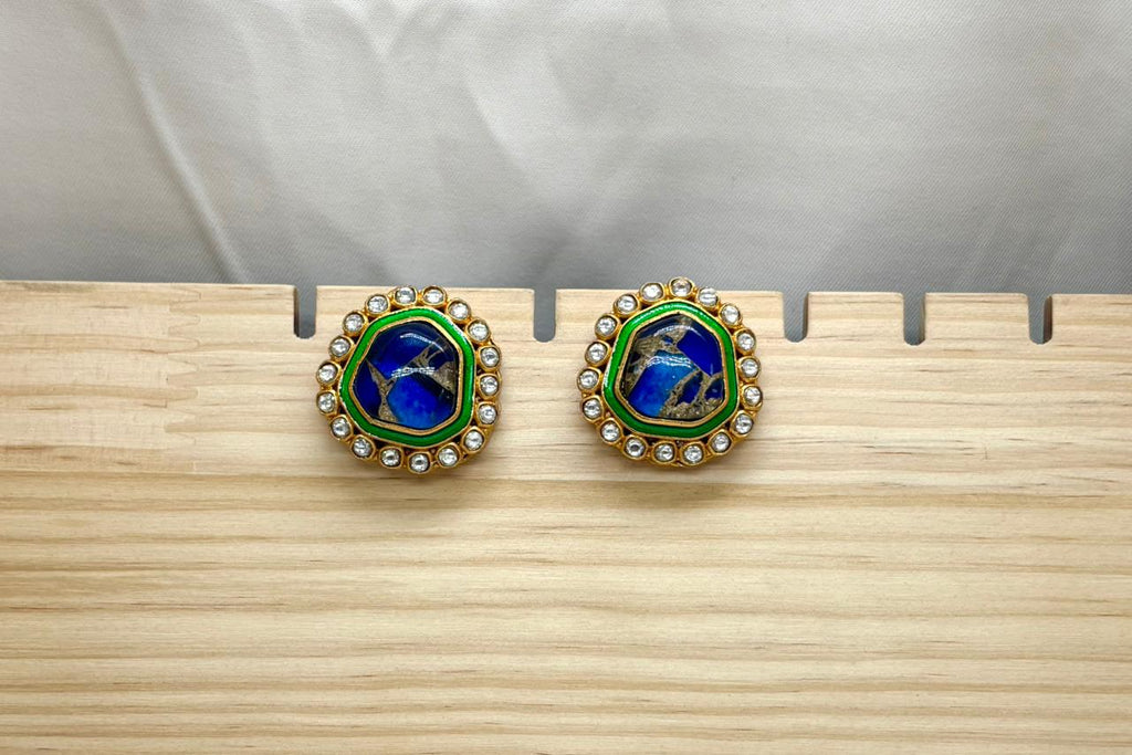 Meenakari Stud