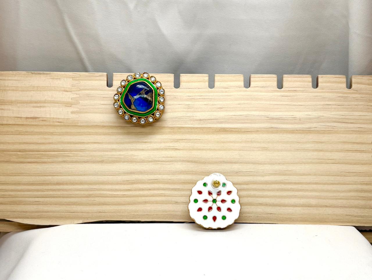 Meenakari Stud