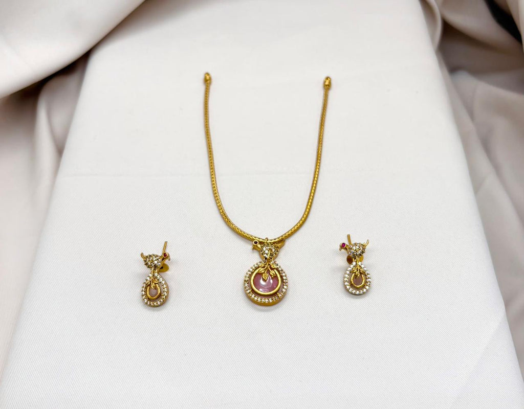 Gold Short Necklace