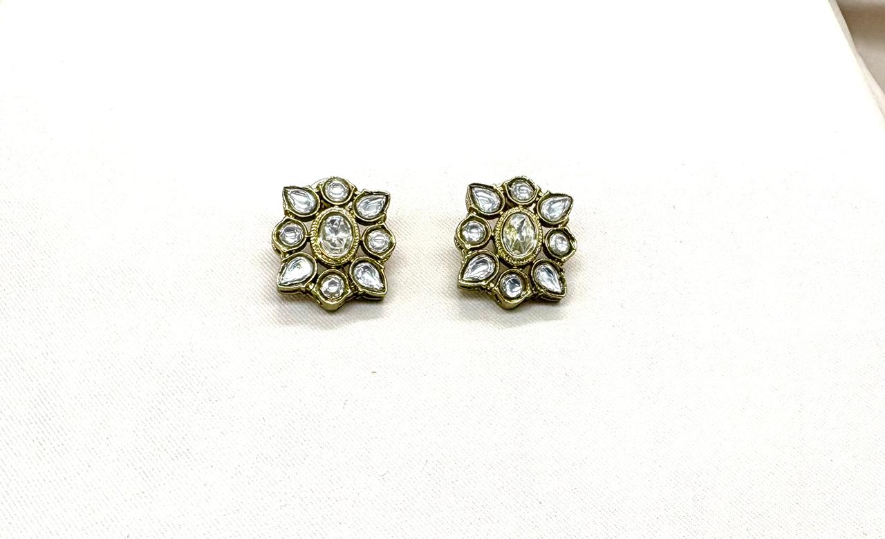 Black Crystal Beads Rani-Haram