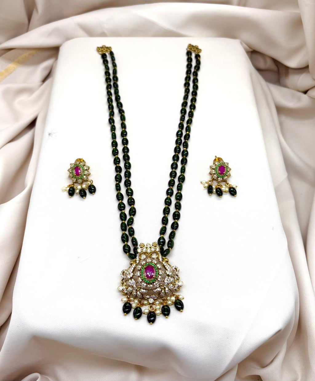 Handmade  Monalisa Beads Rani Haram