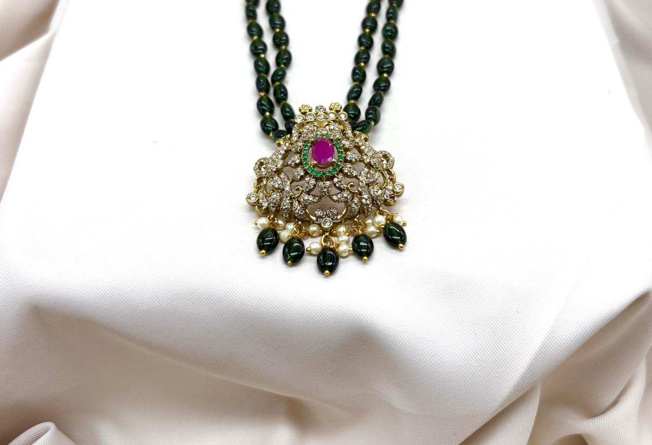 Handmade  Monalisa Beads Rani Haram