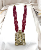 Lord Balaji Pendent Red Rani Haram