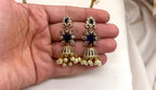 Victorian Blue stone Short Necklace