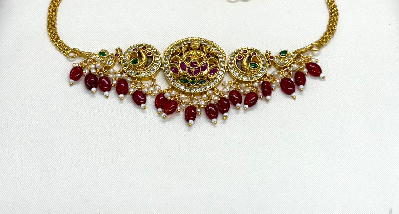 Lord Lakshmi Gold Choker