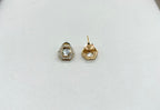 Polki moissanite stone chain with locket