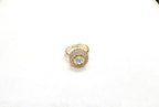 Rose Gold White-Stone Ring for Women