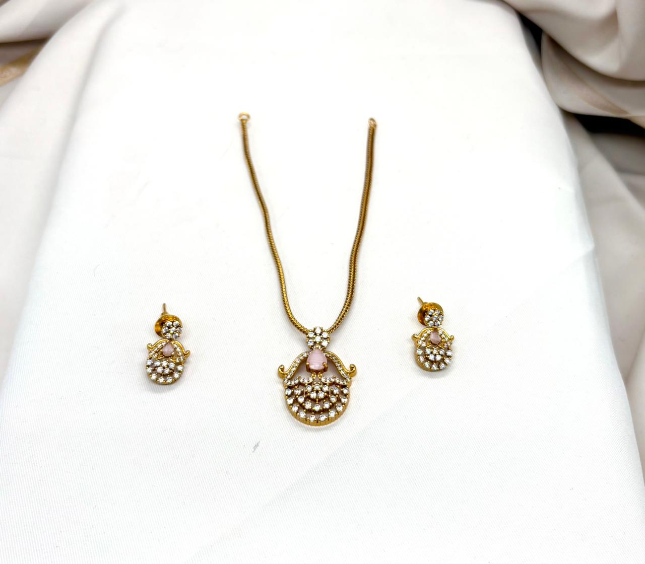 Gold Short Necklace