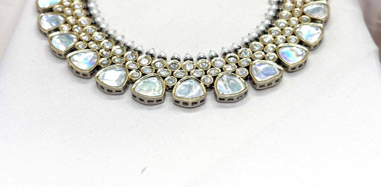 Moissanite Choker Necklace